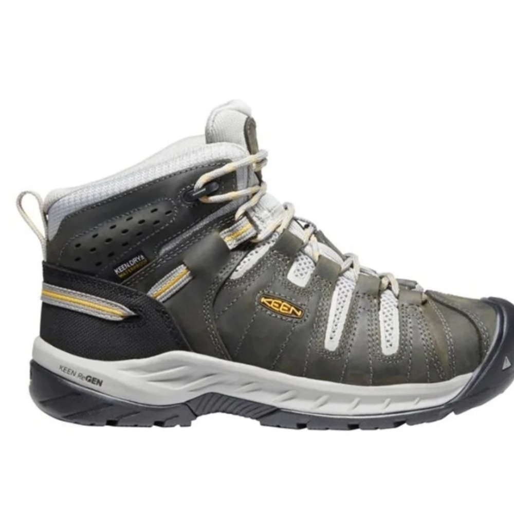 Keen Olive and Black Hiking Boots